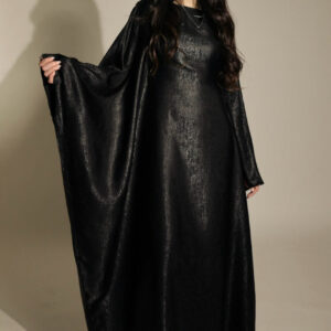Abaya leptir metalic