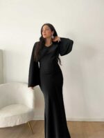 Slim abaya