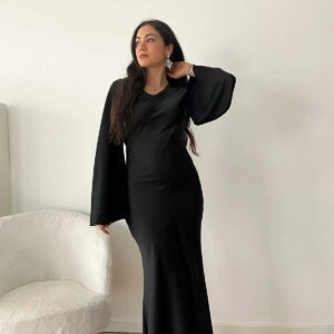 Slim abaya